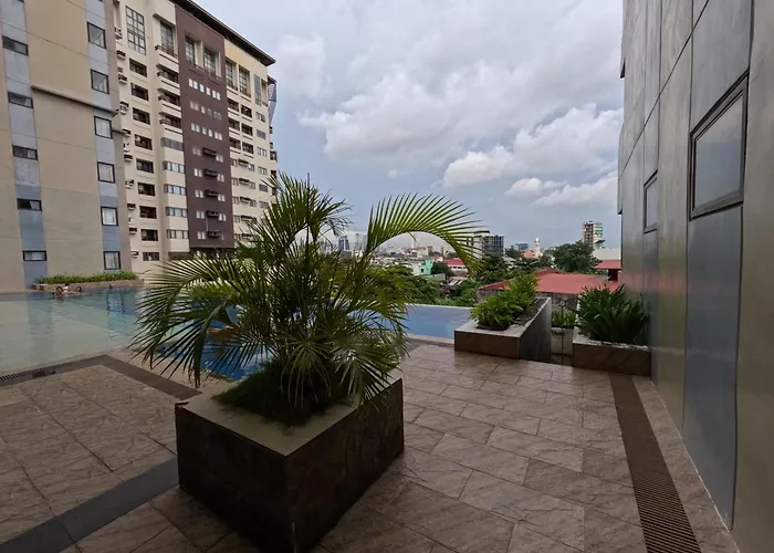 Aparthotel 3 Spacious 24sqm With Pool Near Sm & Ayala